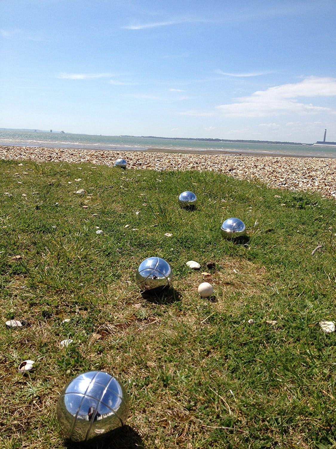 Garden Games Set of 8 Boule (petanque) in Metal Case