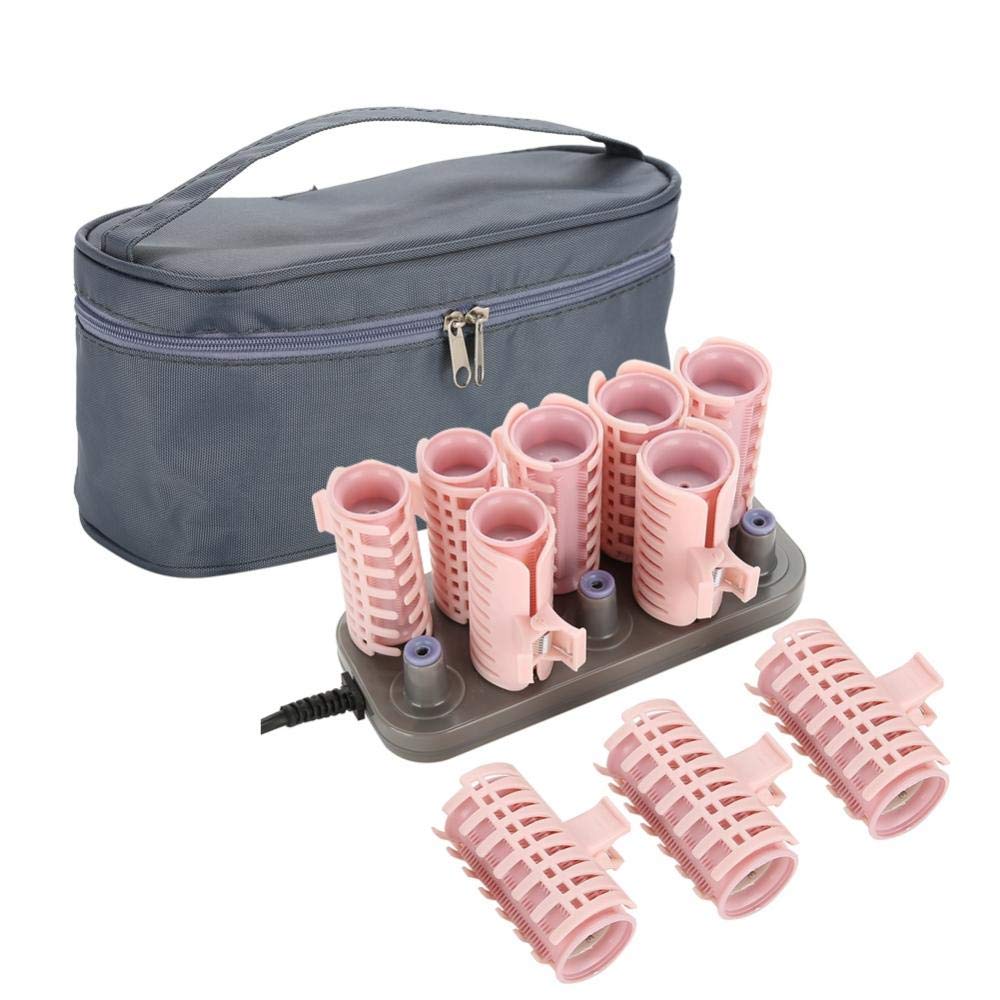 Travel Hot Rollers,Rollers Hot Pod Hair Styling Tool, 10Pcs Professional Electric Heated Roller Curling Roll DIY Hairstyles Hair Tube (Upgrade)