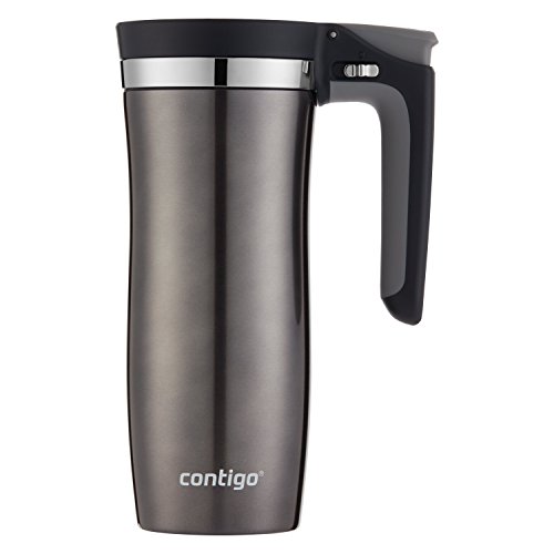Contigo Handled AUTOSEAL Stainless Steel Travel Mug with Easy-Clean Lid 16 oz.
