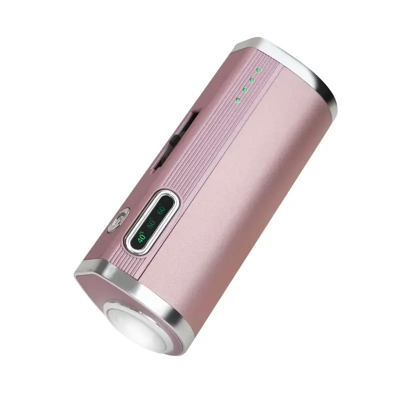 Hand Warmer Power Bank,5000mAh Pocket Portable Hands Heater,Rechargeable Hand Warmers with LED Display,Portable Reusable Pocket Heater for Raynauds,Hunting,Camping,Golf