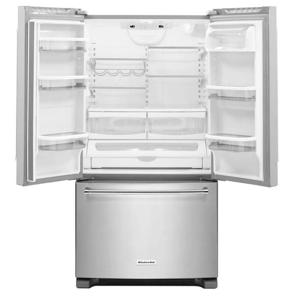 KitchenAid KRFF305ESS 25.2 Cu. Ft. Stainless Steel French Door Refrigerator