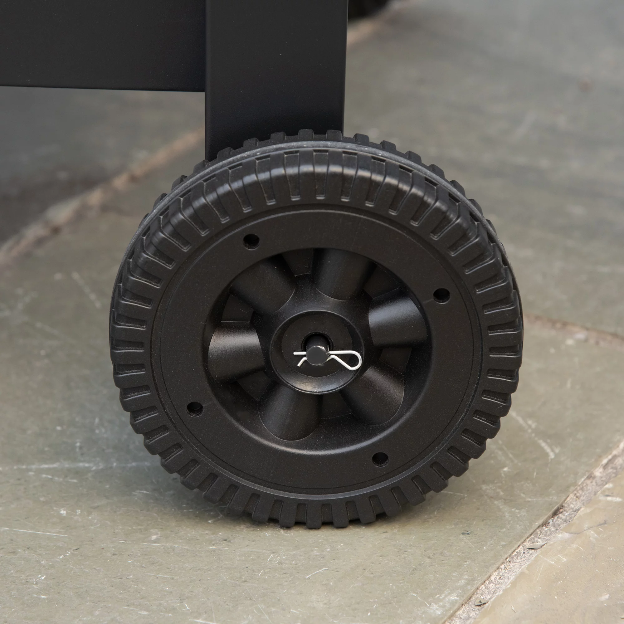 Outsunny Charcoal Grill, BBQ with Adjustable Charcoal Height, Black