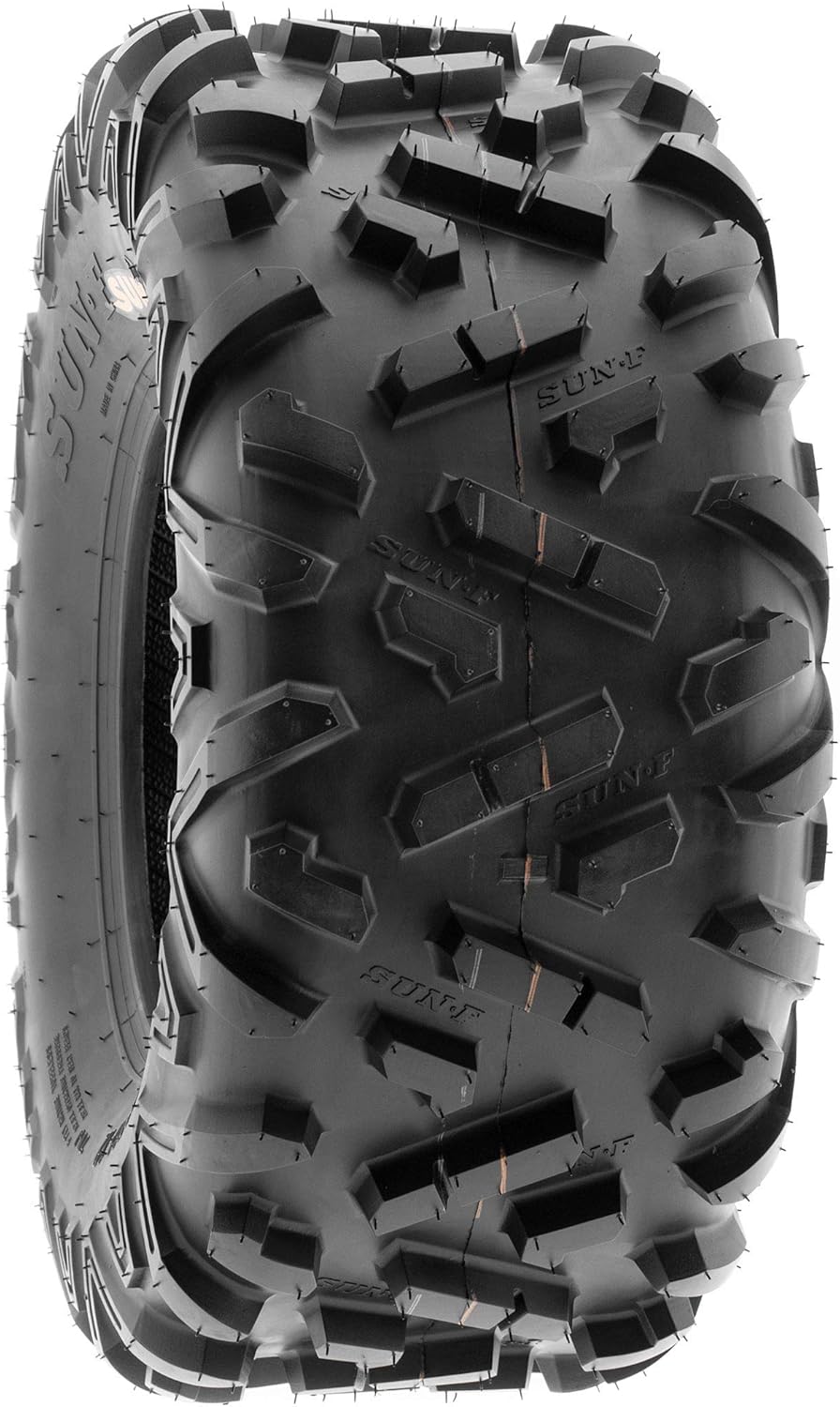 SunF 22x10-9 ATV UTV 22x10x9 All Terrain Tires 6 PR A051 POWER II - PAIR of 2