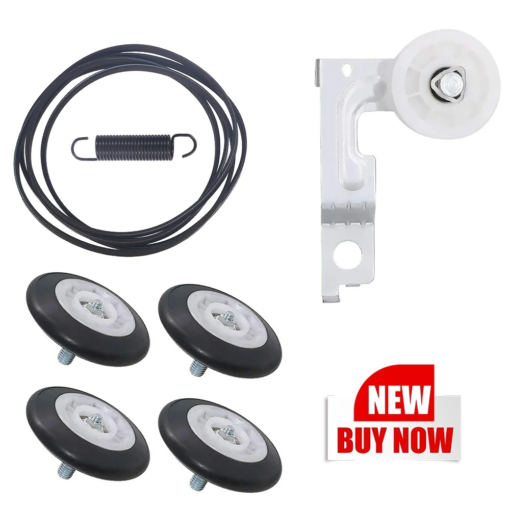 Onemayship Dryer Drum Replacement Kit - Durable Rubber, Plastic, and Metal Construction - Easy Installation for Most Top Brands