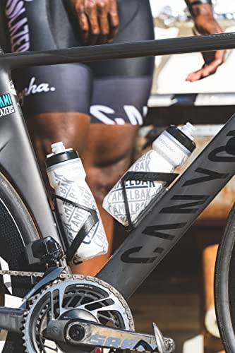 CamelBak Podium Chill Bike Insulated Squeeze Water Bottle Navy Stripe, 24oz