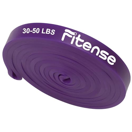 Resistance Bands Set - Pull Up Bands for Men Women, Exercise Bands Resistance with Door Anchor, Training Poster & Pouch for Body Stretching, Pull Up Assist