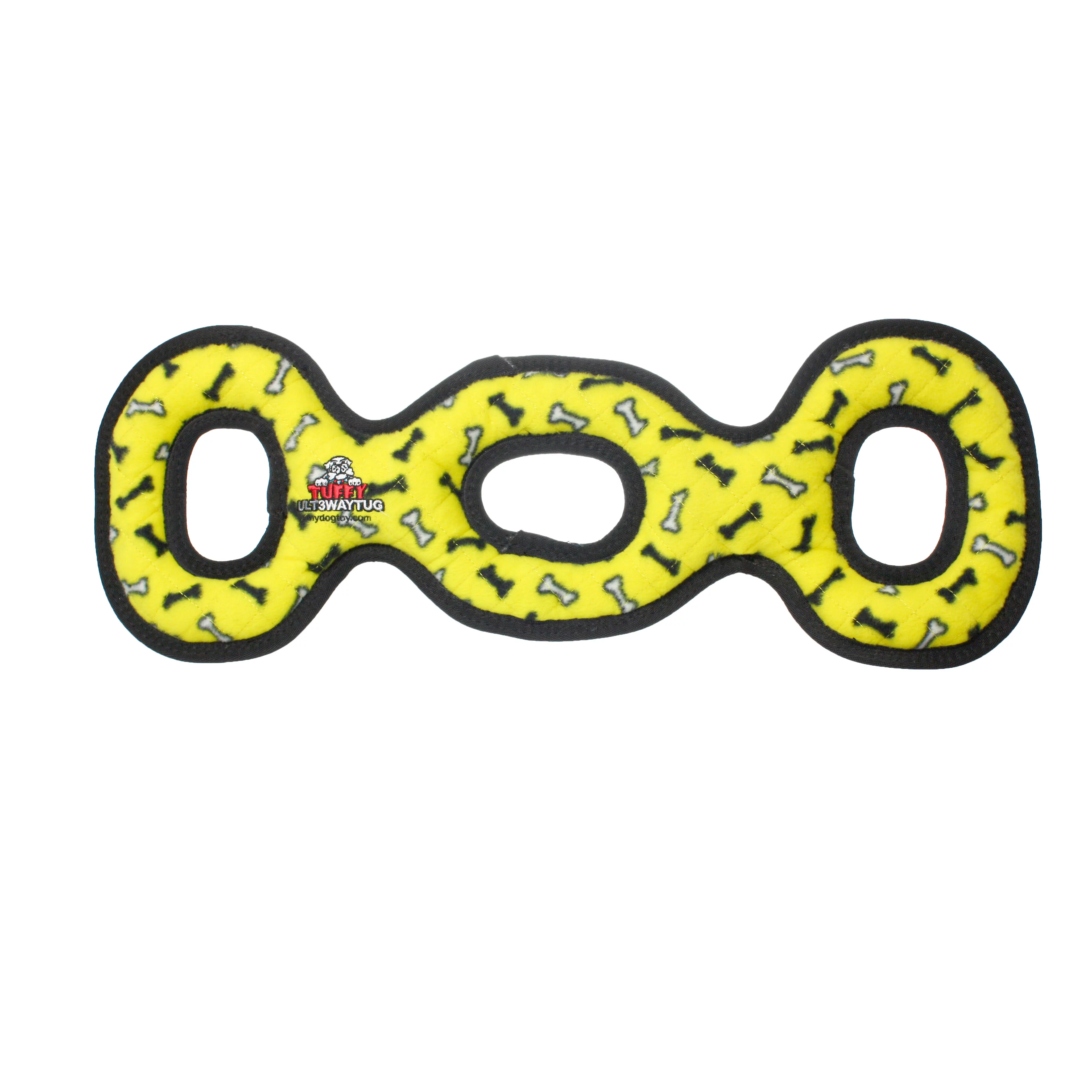 Tuffy Ultimate 3WayTug Yellow Bone