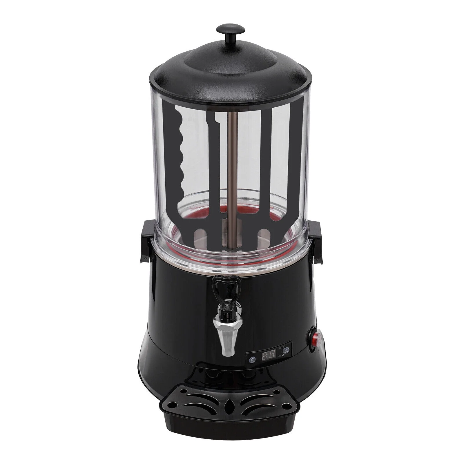 Commercial Hot Chocolate Dispenser Cocoa Milk Heating Beverage Dispenser 10L Water Dispenser