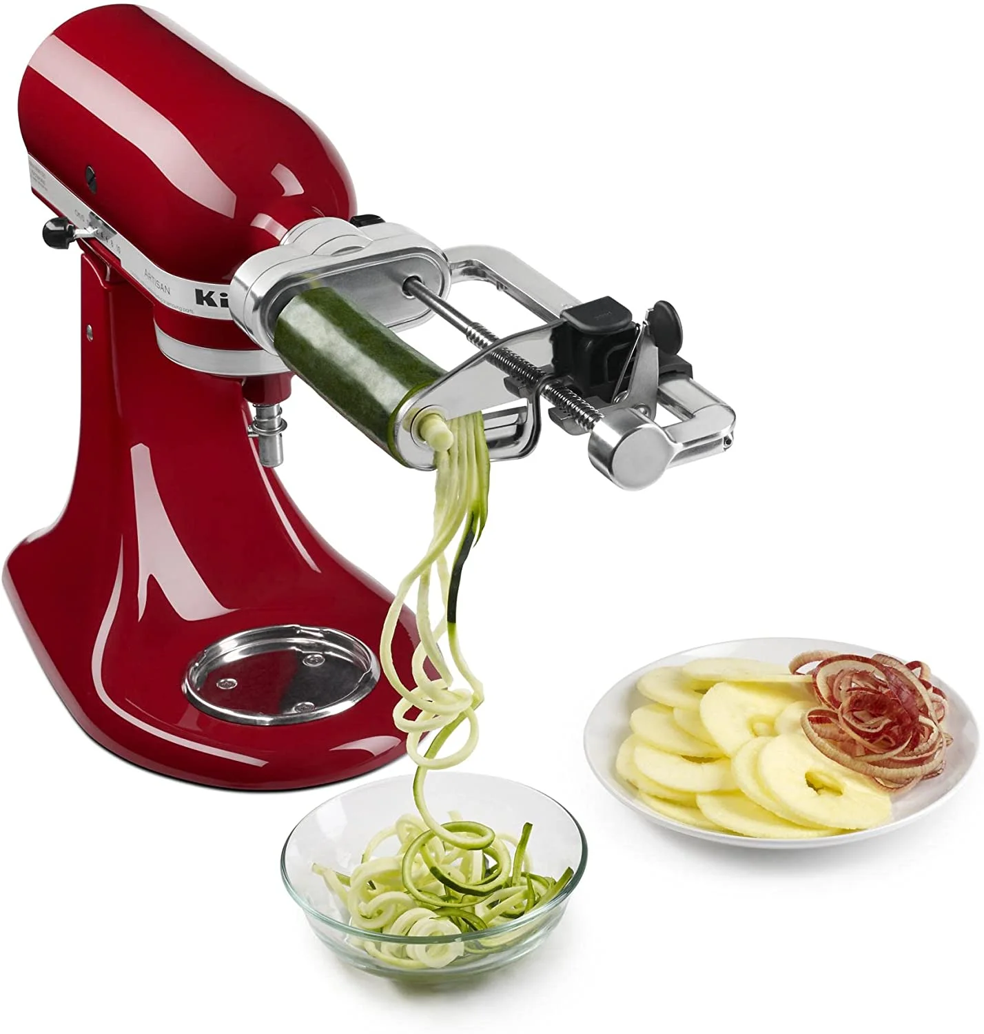 Excellent KitchenAid Spiralizer Attachment  1"  Silver