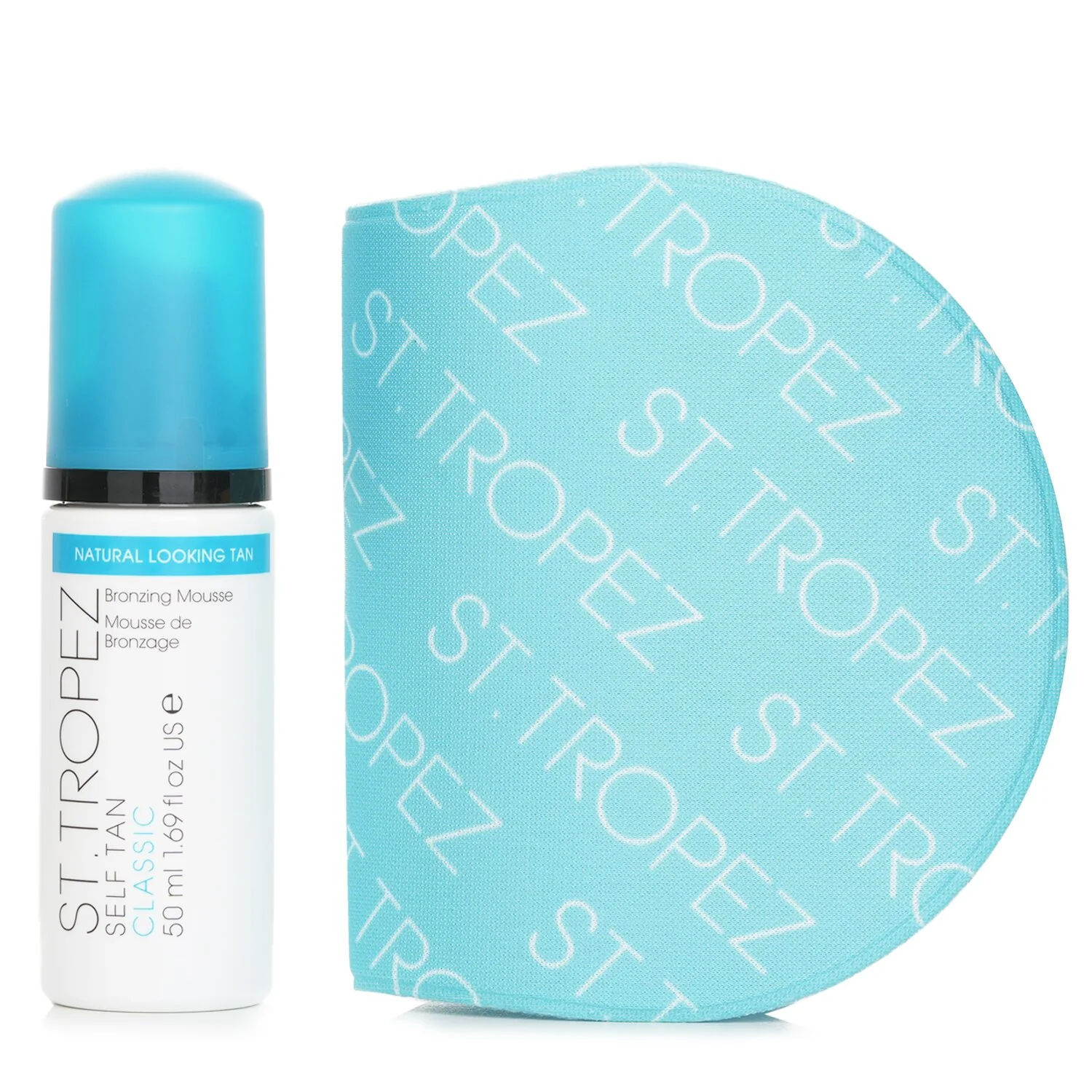 St. Tropez Self Tan Classic Mini Kit: Bronzing Mousse 50ml + Application Mitt  2pcs