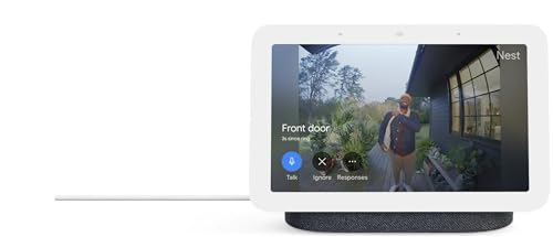 Google Nest Hub 7” Smart Display with Google Assistant (2nd Gen) - Chalk