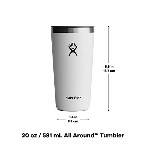 Hydro Flask 20 Oz All Around Tumbler Press-In Lid Indigo