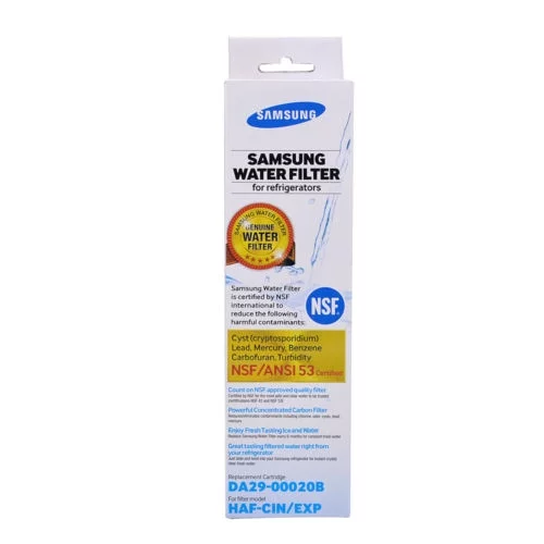 DA29-00020B Refrigerator Water Filter, Replacement for Samsung DA29-00020B, HAF-CIN/EXP, Pack of 3