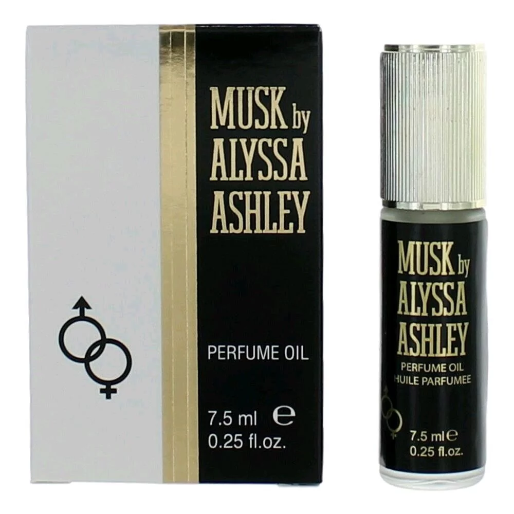 Musk by Alyssa Ashley, .25 oz Perfume Oil for Women