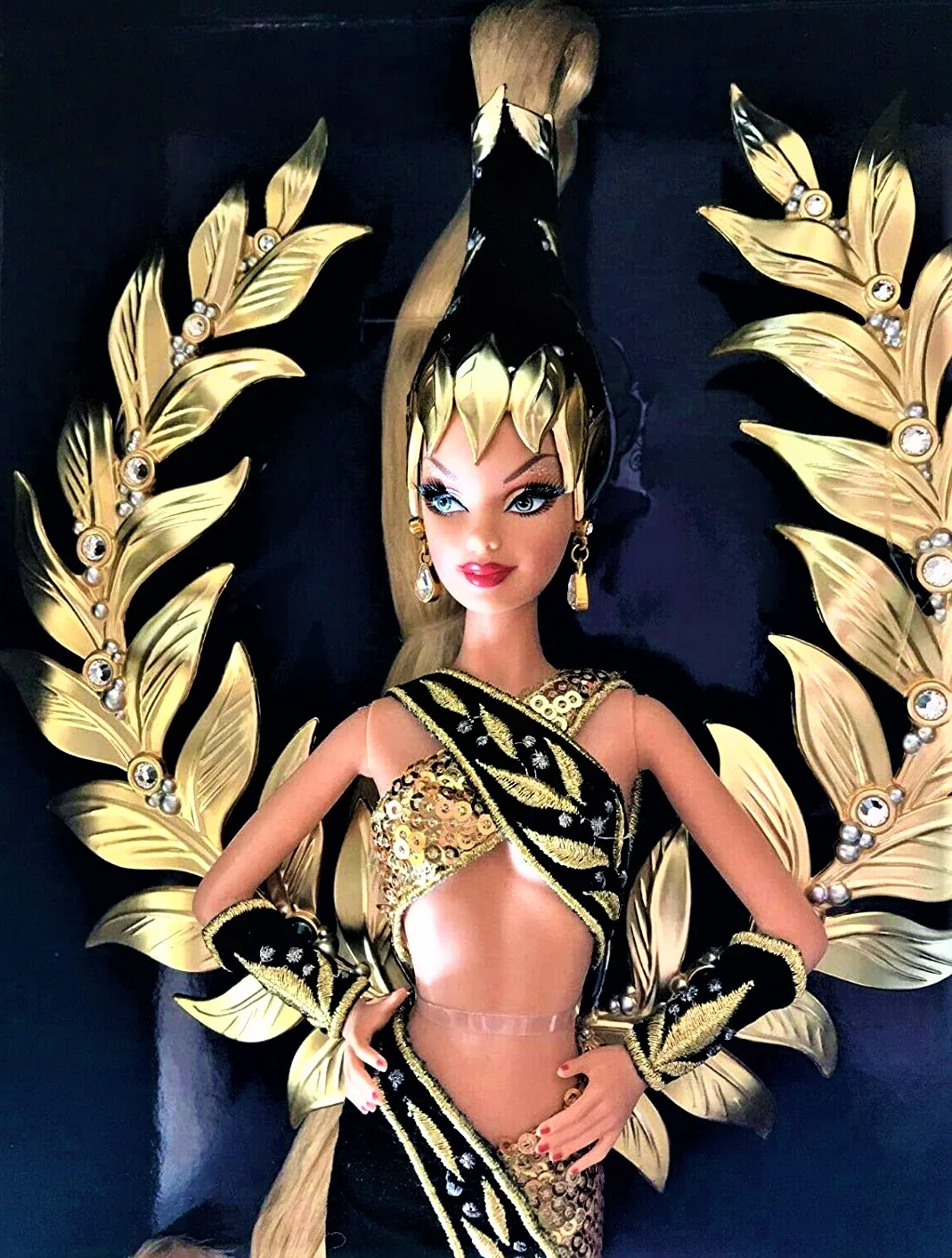 Golden Legacy Barbie Doll Bob Mackie Gold Label Limited Edition 2009 Mattel