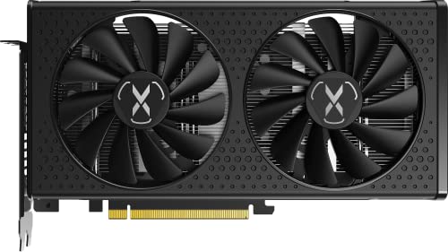 XFX Swift AMD Radeon RX 9060 XT OC Gaming Edition with 8GB GDDR6 HDMI 2xDP, AMD RDNA 4 RX 9060XT RX-96TSW8GBA