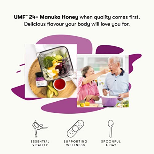 New Zealand Honey Co. Raw Manuka Honey UMF 24+ | MGO 1122+ / 4.4oz | 125g