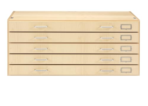 Diversified Spaces School Classroom Large Format File Cabinet, Counter Top Design, 40.5