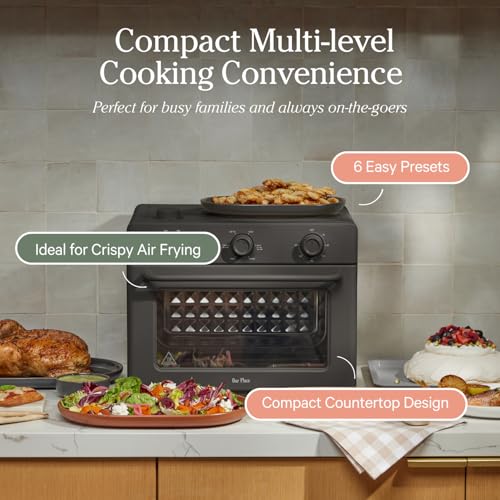 Our Place Wonder Oven | 6-in-1 Air Fryer & Toaster Oven with Steam Infusion | Compact, Countertop Friendly, Fast Preheat, Multifunctional | Air Fry, Toast, Roast, Bake, Reheat & Broil | Char