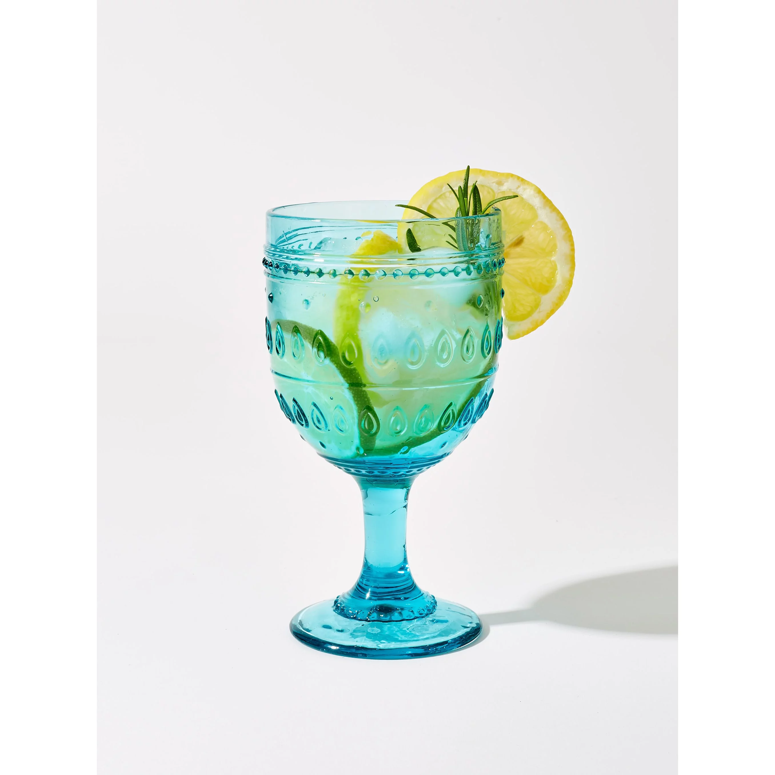 Euro Ceramica Inc. Euro Ceramica Fez 12-ounce Wine Goblets (Set of 4) grey