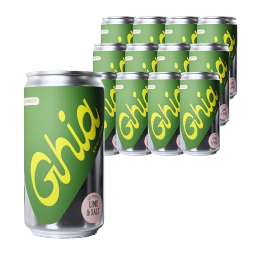 Ghia Non-Alcoholic Le Spritz Combo Variety Pack, 8 Fl Oz (12-Pack) | Mocktail & Cocktail Mixer, Zero Proof Sparkling Apéritif with Soothing Herbal Extracts | No Added Sugar, No Artificial Flavors