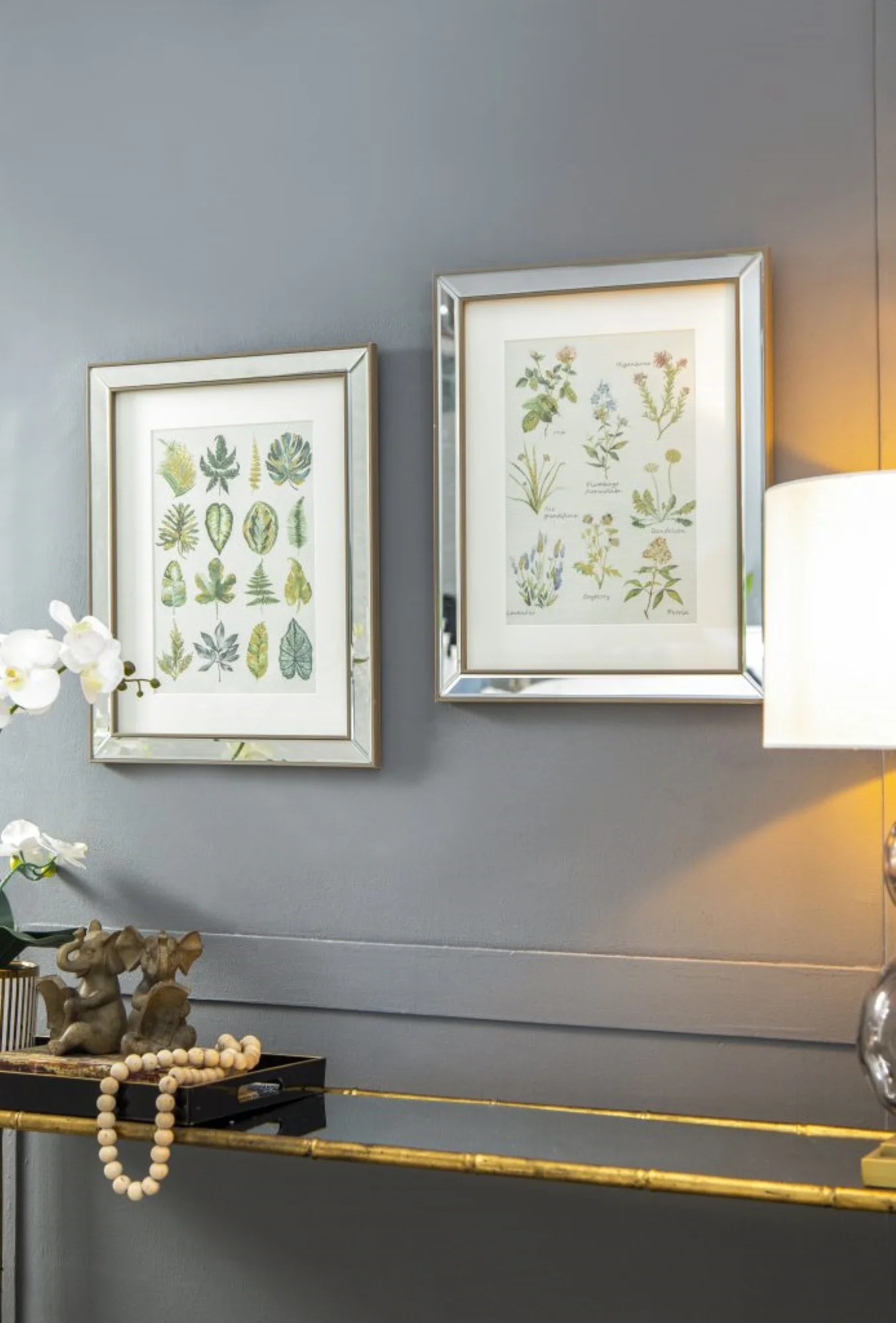 CC Home Furnishings Botanical Framed Wall Art - 19.75