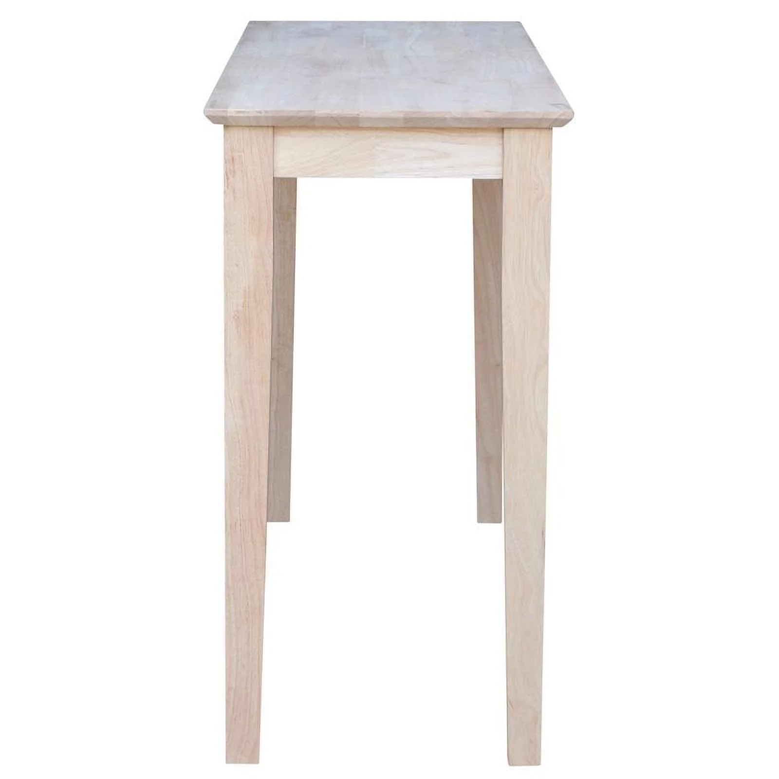 Pemberly Row Shaker Unfinished Sofa Wood Table