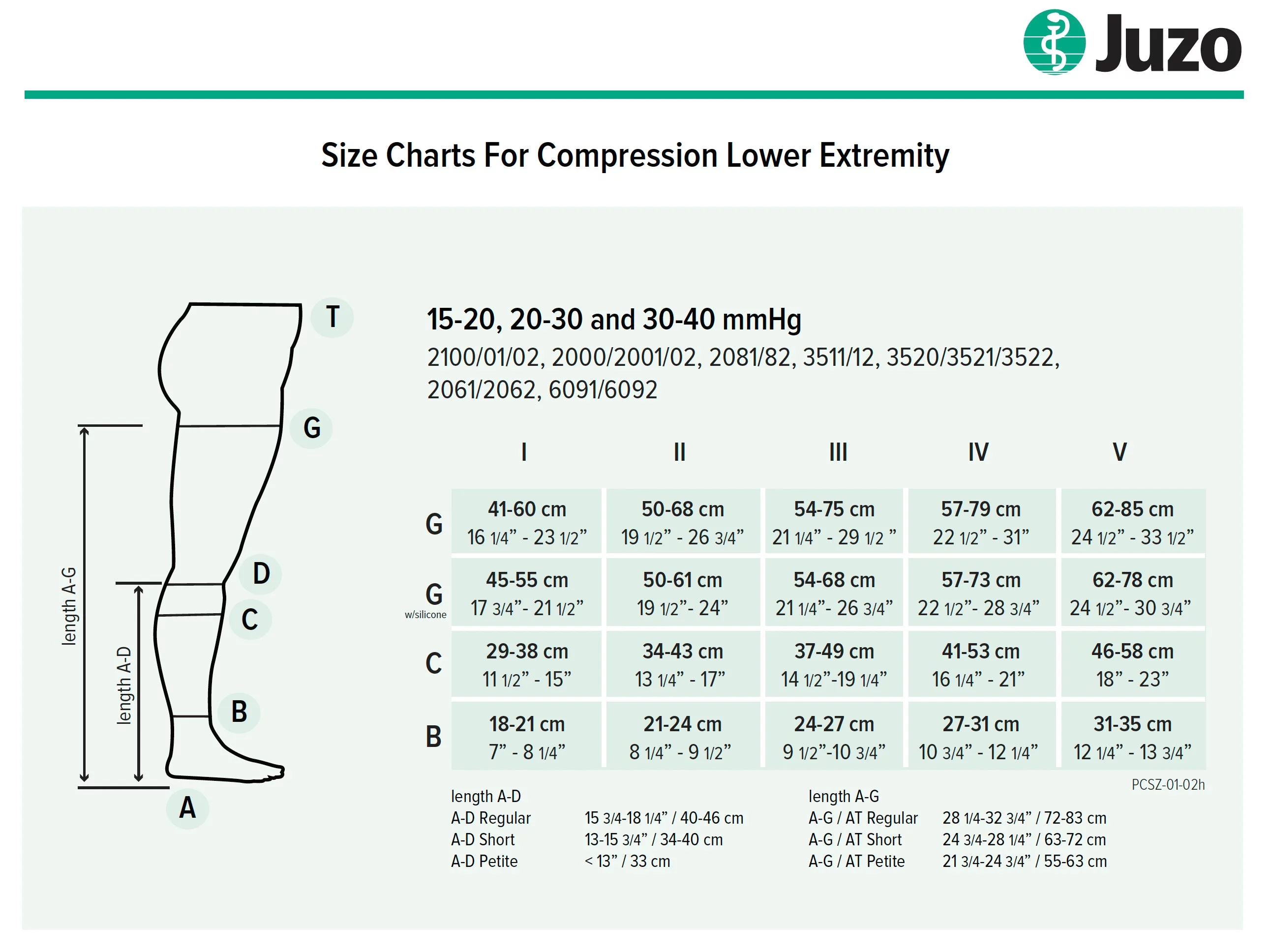 Juzo Soft 2000 Open Toe Knee Highs w/Silicone Band - 15-20 mmHg Short  Beige V  Short 2000ADSBSH14 V
