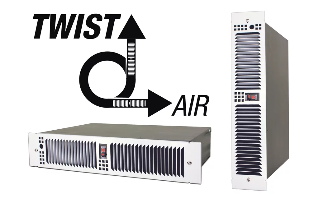 King Electric KTW 1500W / 240V Kickspace Heater, White, KTW2415-HLS-RG-W