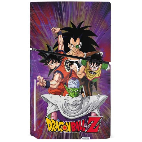 Skinit Decal Gaming Skin Compatible with PS5 Slim Disk Console - Officially Licensed Dragon Ball Z Goku Iconic Kanji Symbol Design
