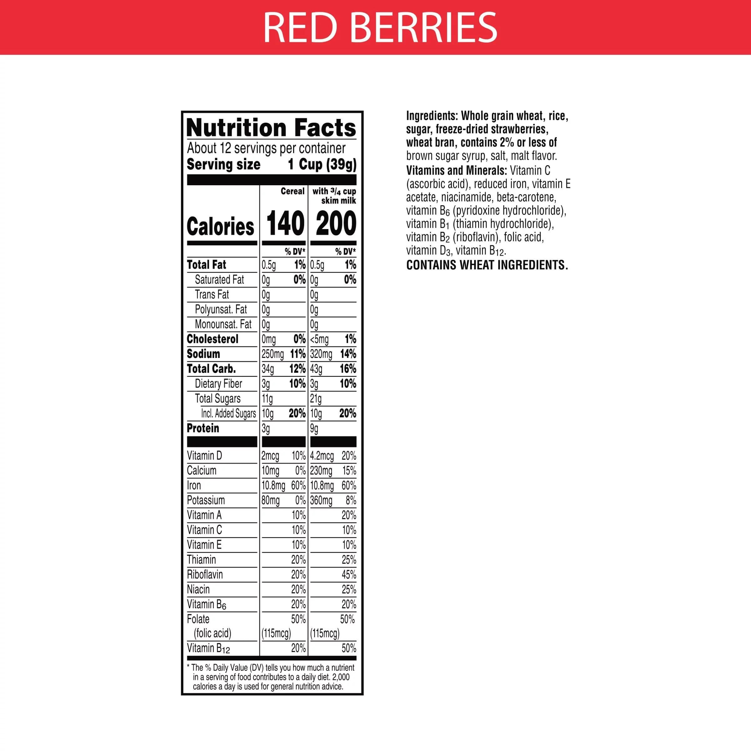 Kellogg S Special K Red Berries Cold Breakfast Cereal (Pack of 2)