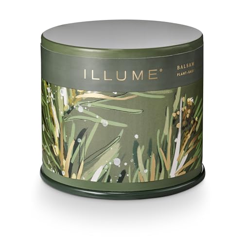 ILLUME Vanity Tin Candle, Balsam & Cedar