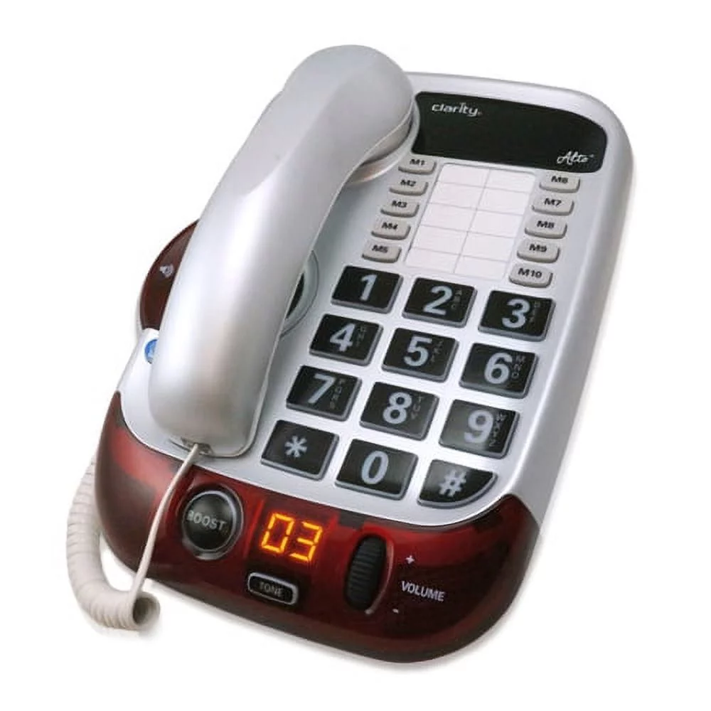 Clarity Alto 54005.001 Digital Extra Loud Big Button Speakerphone