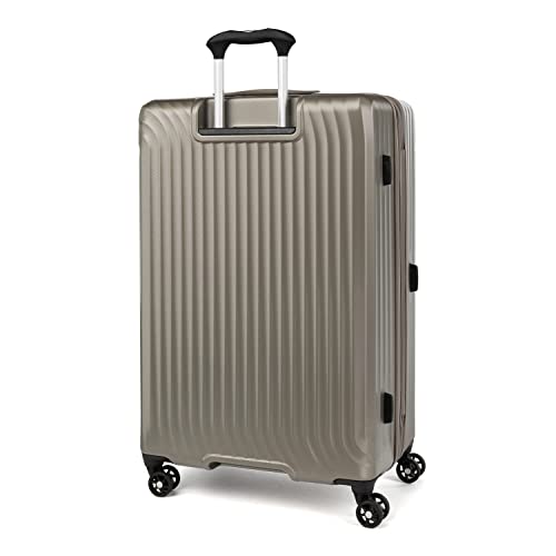 Travelpro Maxlite Air Hardside Expandable Carry on Luggage, 8 Spinner Wheels, Lightweight Hard Shell Polycarbonate Suitcase, Shadow Grey, Carry On 21-Inch