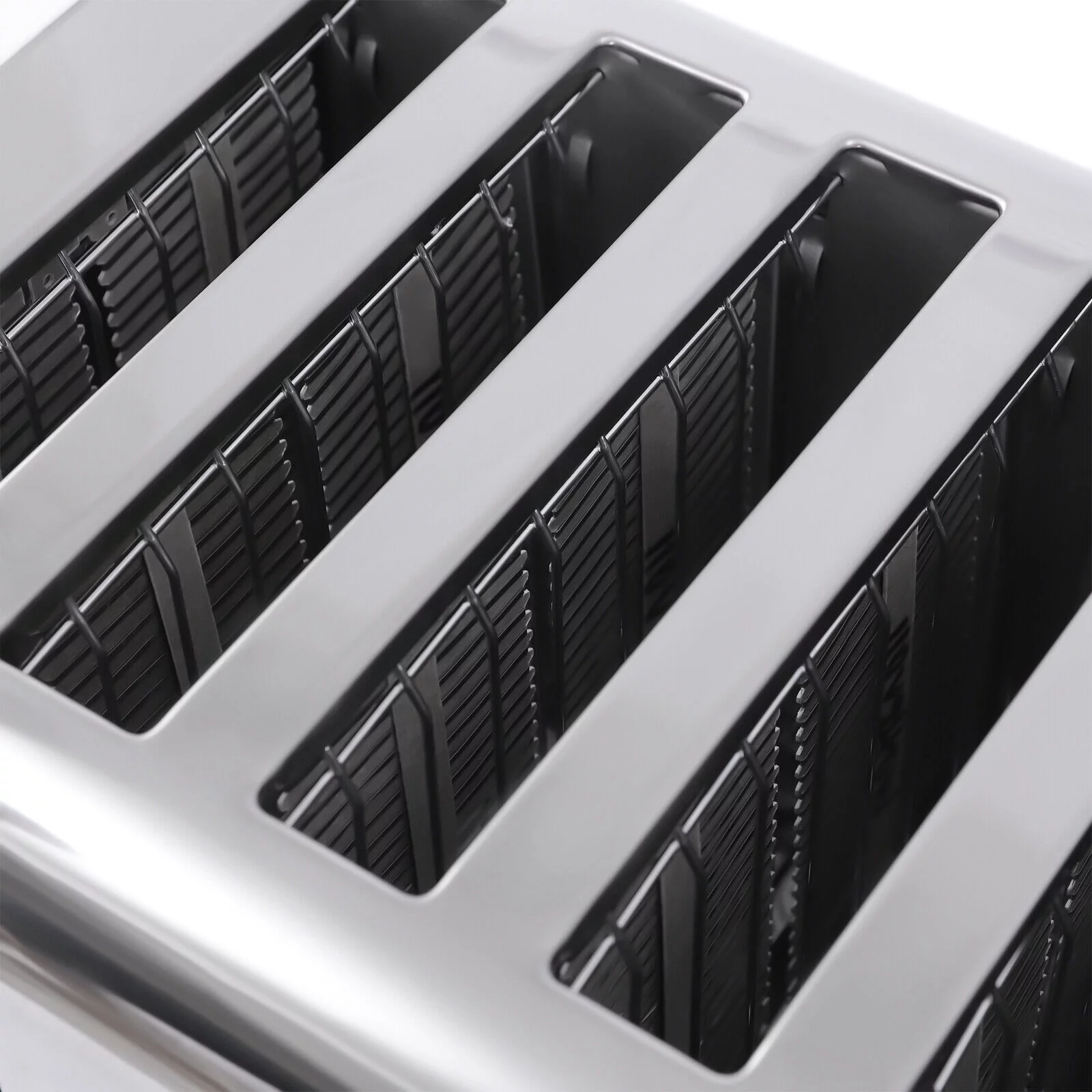 ZhdnBhnos 6 Slices Commercial Toaster Pop-Up Electric Stainless Steel Toaster Countertop Breakfast Bread Baking Making Machine 110V 1680W