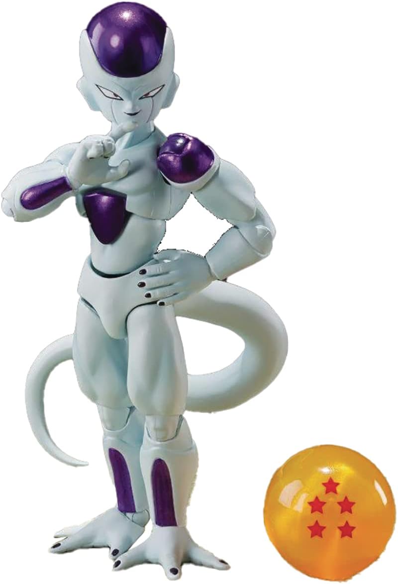 TAMASHII NATIONS - Dragon Ball Z - Frieza Fourth Form, Bandai Spirits S.H.Figuarts Action Figure