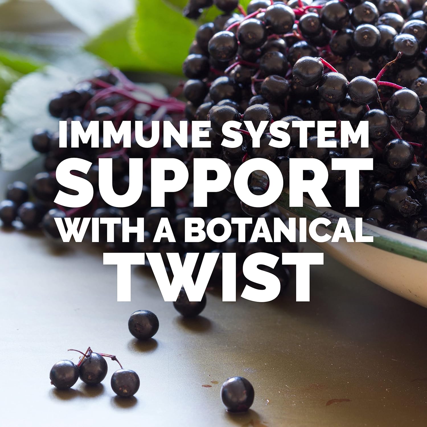 Emergen-C Immune+ Vitamin C 1000mg (18 Count, Elderberry) Dietary Supplement Fizzy Drink Mix Powder Packets