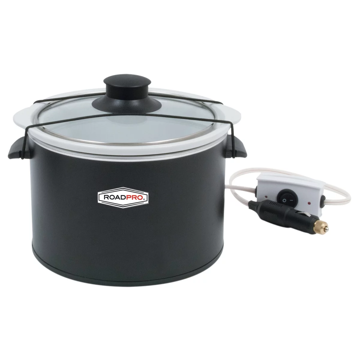 Roadpro 12-Volt 1.5 Quart Slow Cooker Black