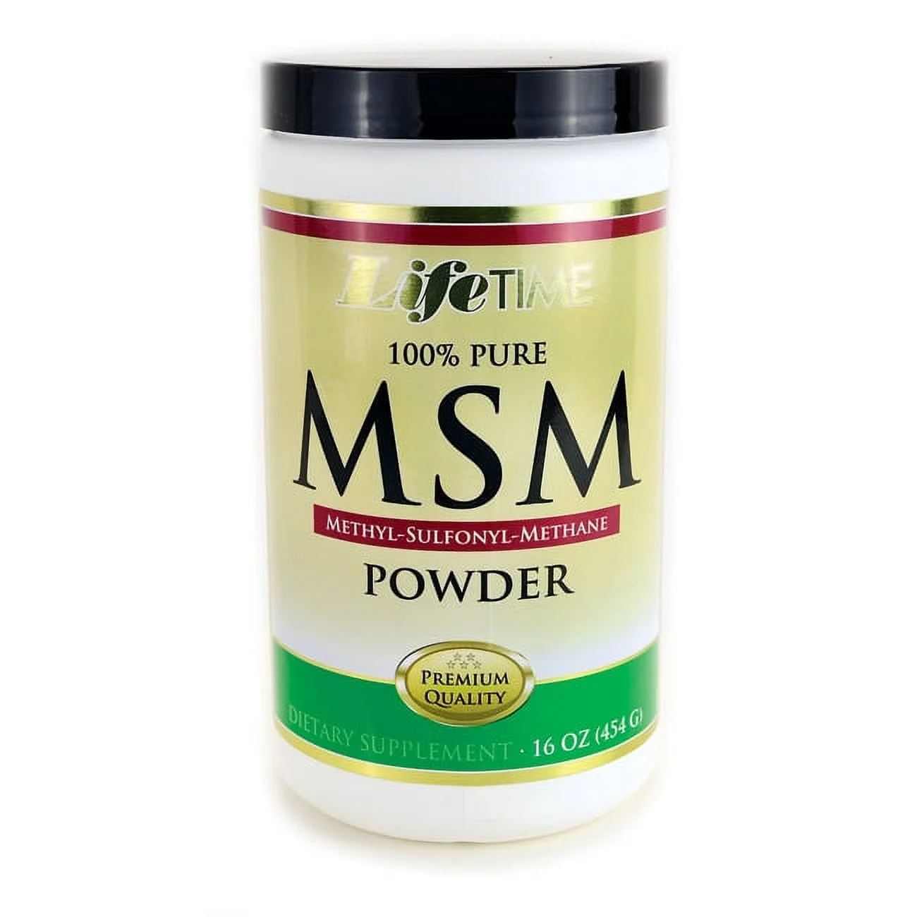 Lifetime Vitamins 100% Pure Msm Powder 16 oz Pwdr