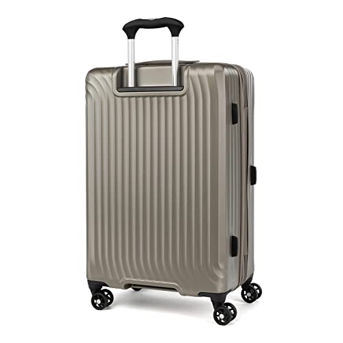 Travelpro Maxlite Air Hardside Expandable Carry on Luggage, 8 Spinner Wheels, Lightweight Hard Shell Polycarbonate Suitcase, Shadow Grey, Carry On 21-Inch