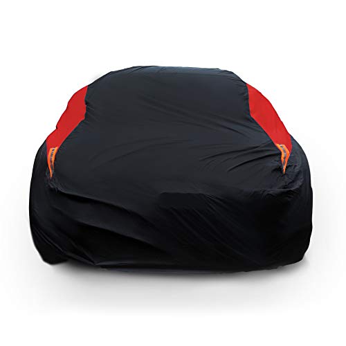 Car Cover Waterproof All Weather Windproof Snowproof UV Protection Outdoor Indoor Full car Cover, Universal Fit for Sedan (Fit Sedan Length 186-193 inch)