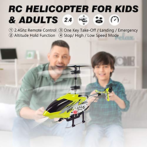 Cheerwing U12 Remote Control Helicopter with Altitude Hold, Mini RC Helicopter for Adults Kids, One Key take Off/Landing and 2 Batteries