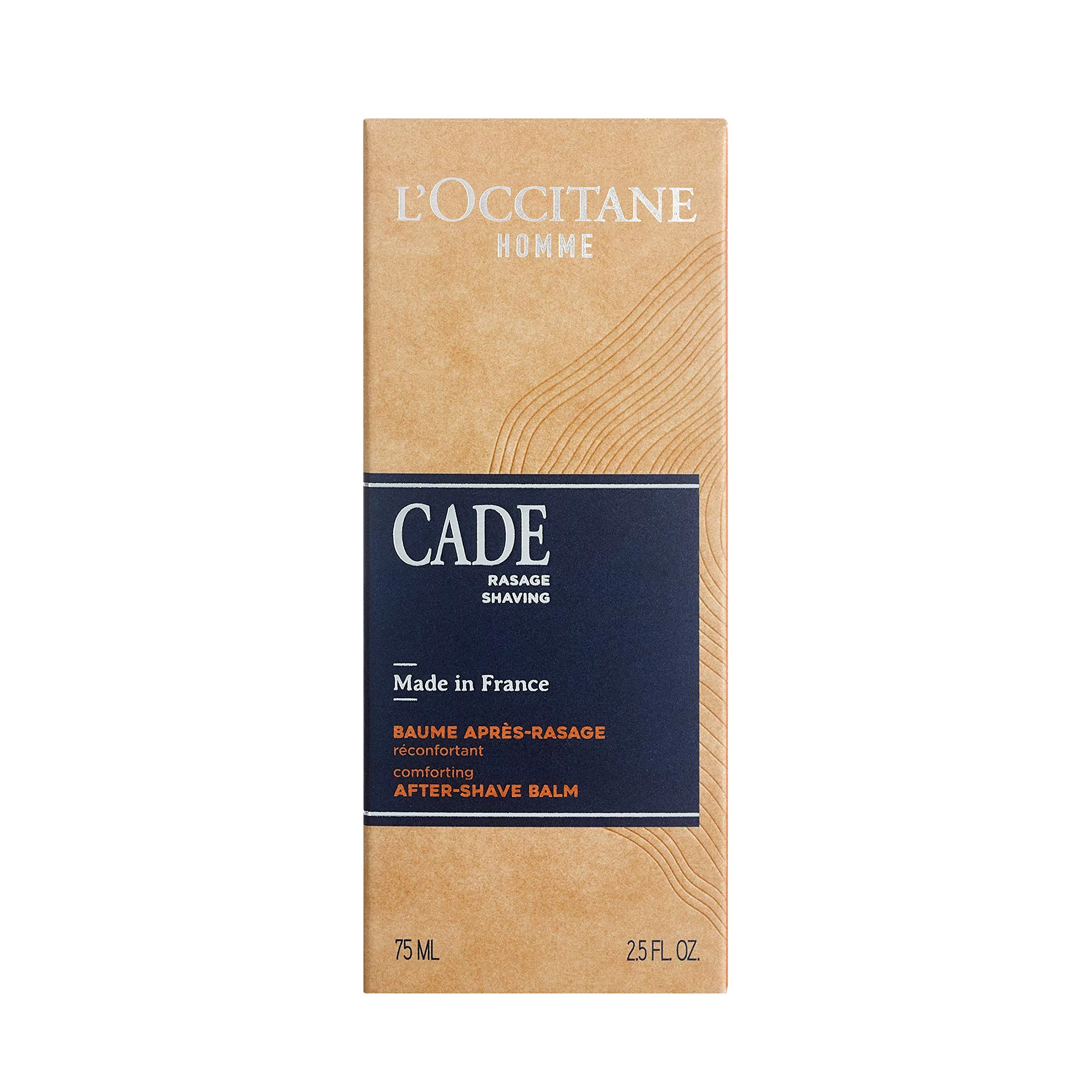 L,Occitane Soothing Cade After Shave Balm, 2.5 Fl Oz: Hydrating, Soothe After Shave, Reduce Feelings Of Irritation, With Shea Butter, Woodsy Scent.