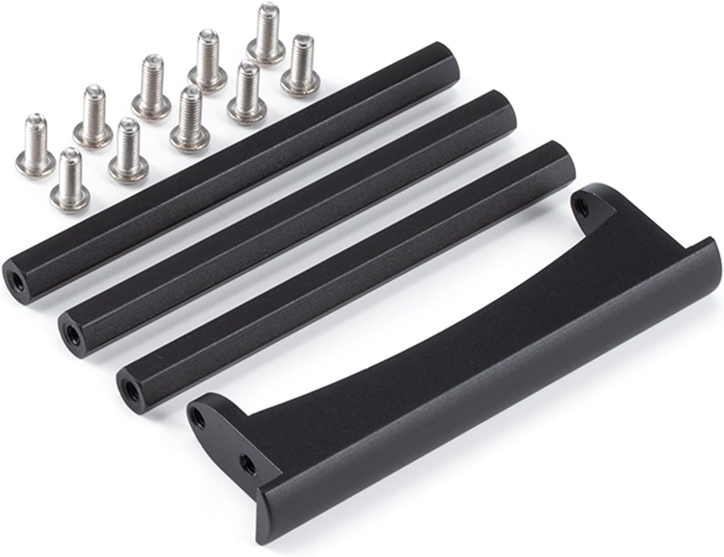 1/10 RC Carbon Fiber LCG Chassis Frame Girder Kit,RC Frame Chassis Set for 1/10 RC Crawler SCX10 II Element Enduro Trail Truck Servo on Axle Mount (Chassis Kit)