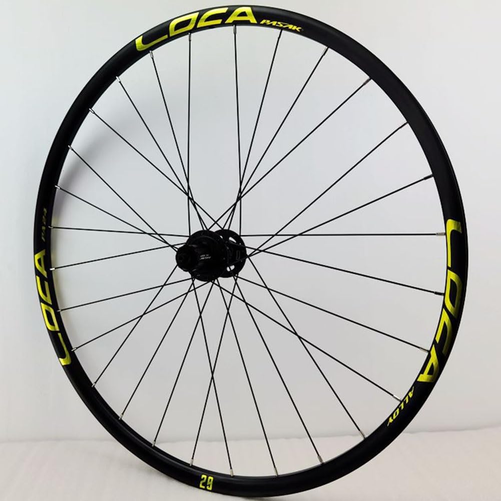 26/27.5/29 Inch Mountain Bikes Wheelset Center Lock Disc Brake Mountain Bikes Wheel Quick Release Aluminum Alloy Rim Front and Rear Wheels 7/8/9/10/11/12 Speed Cassette 28 Holes