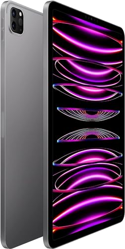 2022 Apple iPad Pro (11-inch, Wi-Fi, 128GB) - Space Gray (Renewed)