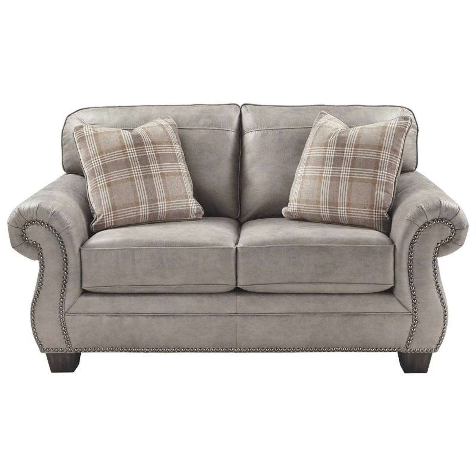 Bowery Hill Loveseat in Steel