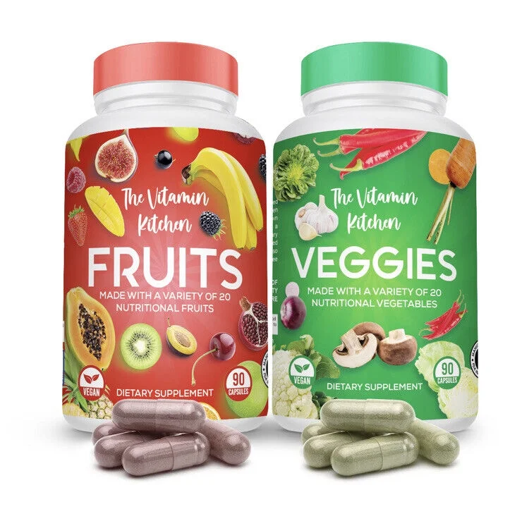 Fruits and Veggies Supplement Balance Of Daily Nature 180PCS