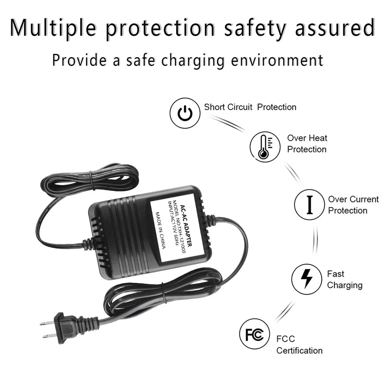 CJP-Geek AC to AC Adapter compatible with DigiTech EX-7 Expression Factory Guitar Multi Power Supply