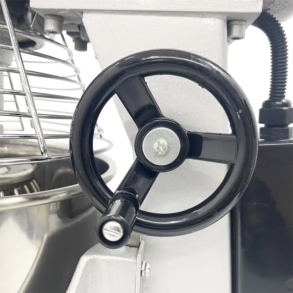 INTSUPERMAI Commercial Dough Mixer 11Qt 3 Speed Bakery Blender Stainless Steel